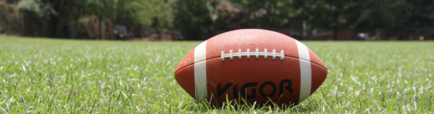 football on a field