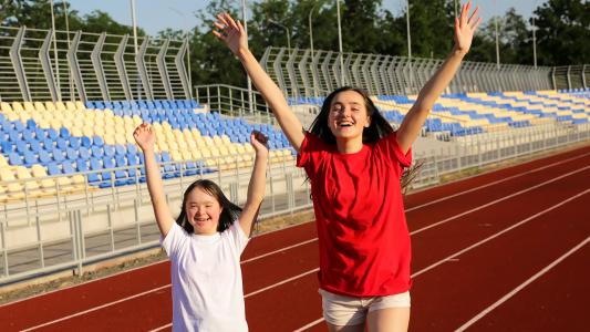 Kids Running